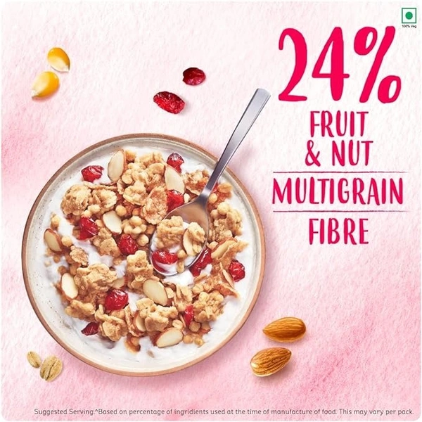 Kellogg's Crunchy Granola Almonds& Canberries, 150g - 150g