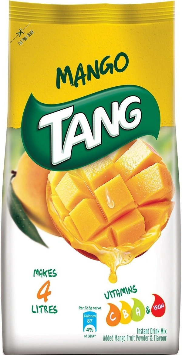 Tang Mango Instant Drink Mix, Pouch 500g - 500g