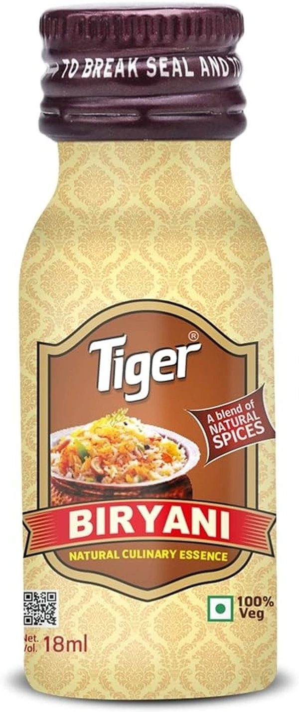 Tiger Food Colour Biriyani Essence, 18 ml - 18 ml