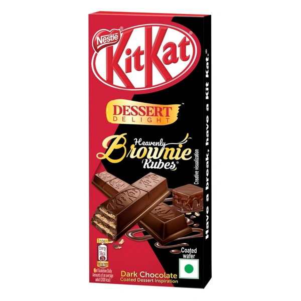 Nestle Kitkat Dessert Delight Brownie Kubes, 50g - 50g