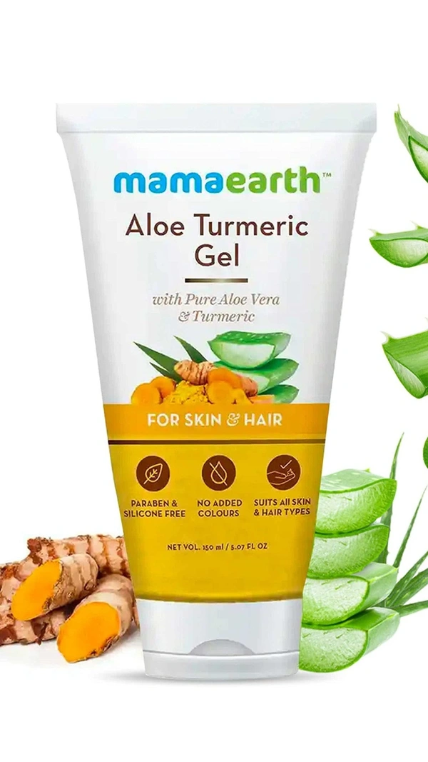 Mamaearth Aloe Turmeric Gel, 150 ml - 150 ml