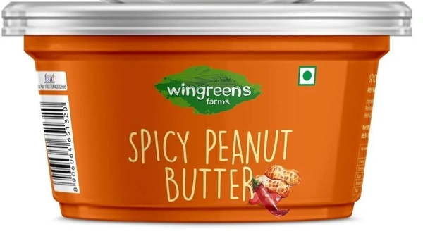 Wingreens Spicy Peanut Butter, 180g - 180g