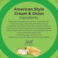 Lay's Potato Chips American Style Cream& Onion Flavour, 115g - 115g