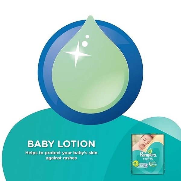Pampers Baby Dry Newborn Small, 22 Diapers