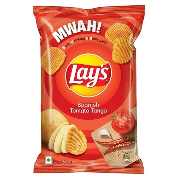 Lay's Potato Chips Spanish Tomato Tango, 115g - 90g