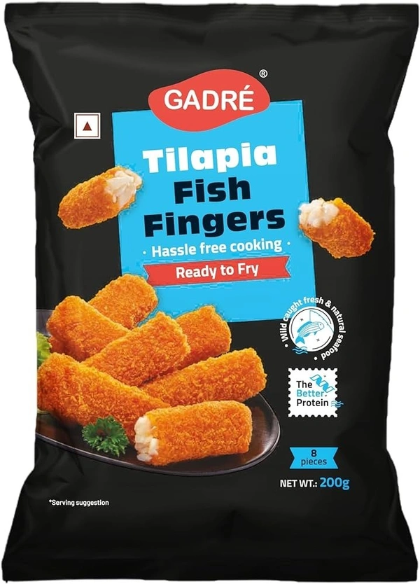 Gadre Breaded Fish Fingers, 200g - 200g