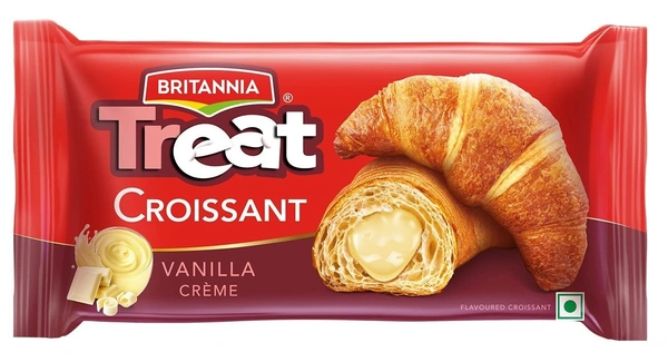 Britannia Treat Croissant Vanilla - 50g - 50g