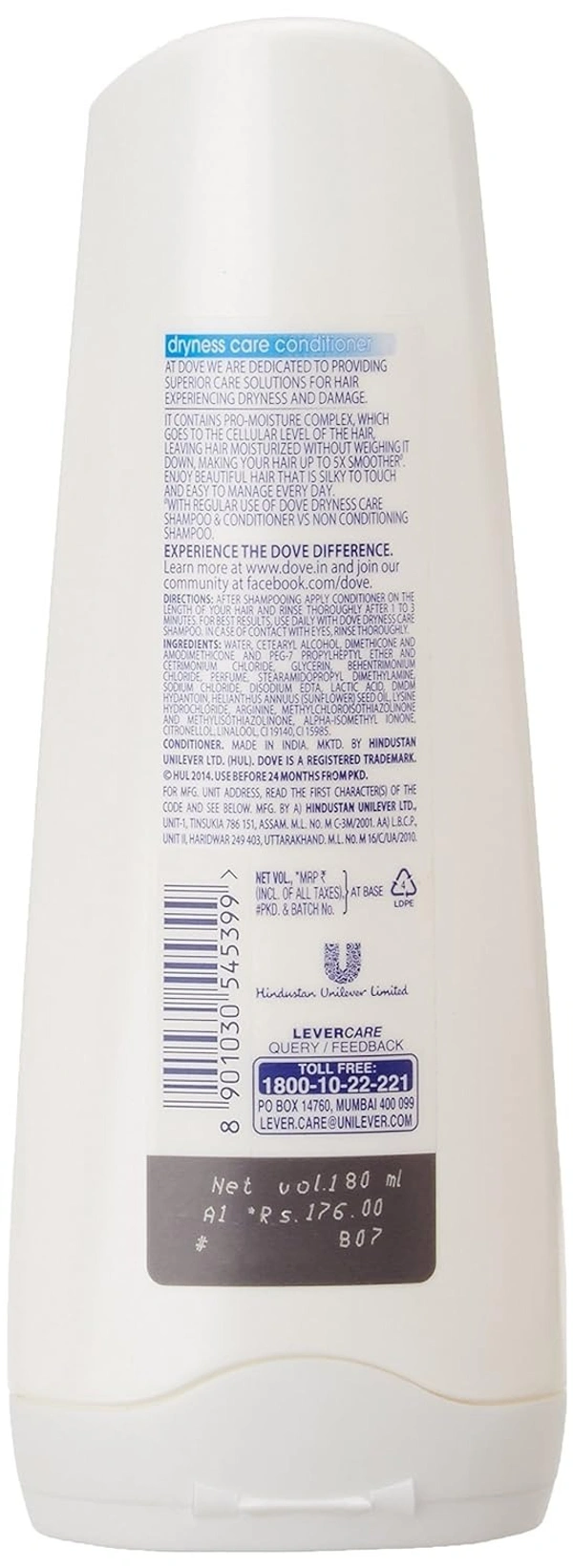 Dove Dryness Care Conditioner, 180 ml - 180 ml