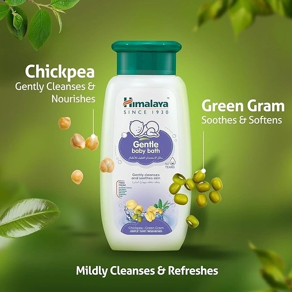 Himalaya Baby Gentle Bath Wipe, 200 ml