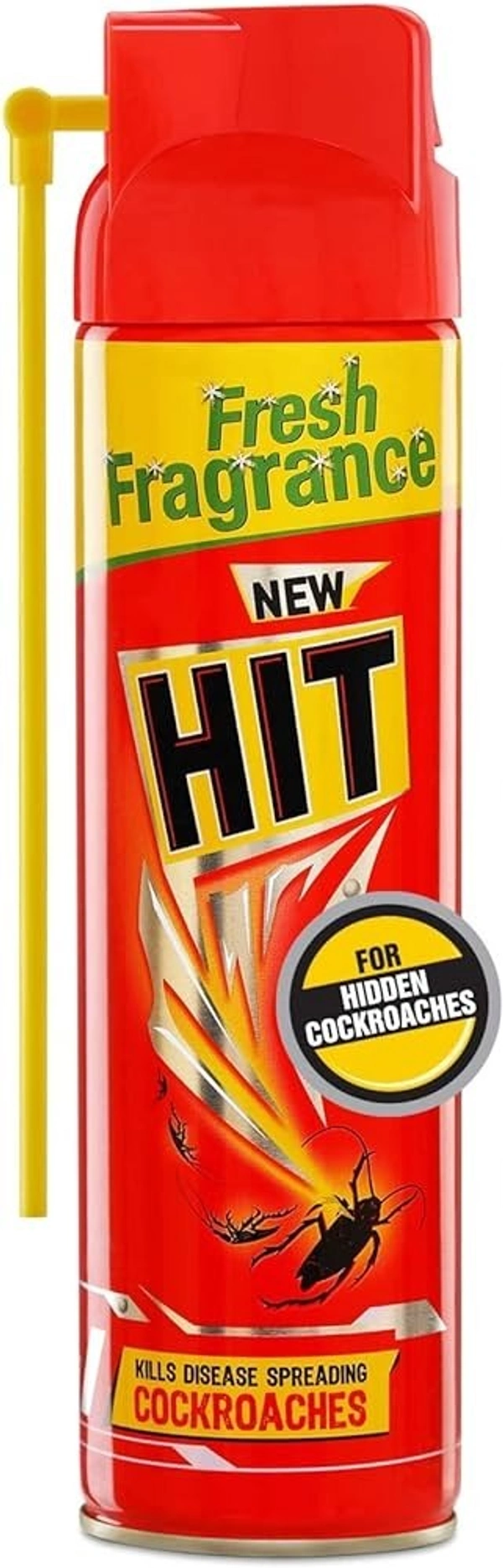 Hit Red Kills Hidden Cockroach Fresh Fragrance, 200 ml - 200ml