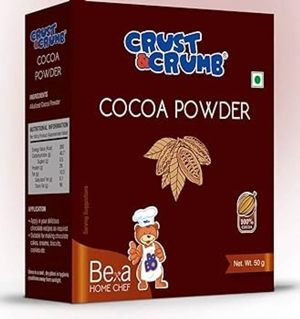 Crust & Crumb Cocoa and Whipping Cream Powder, 50g - 100g
