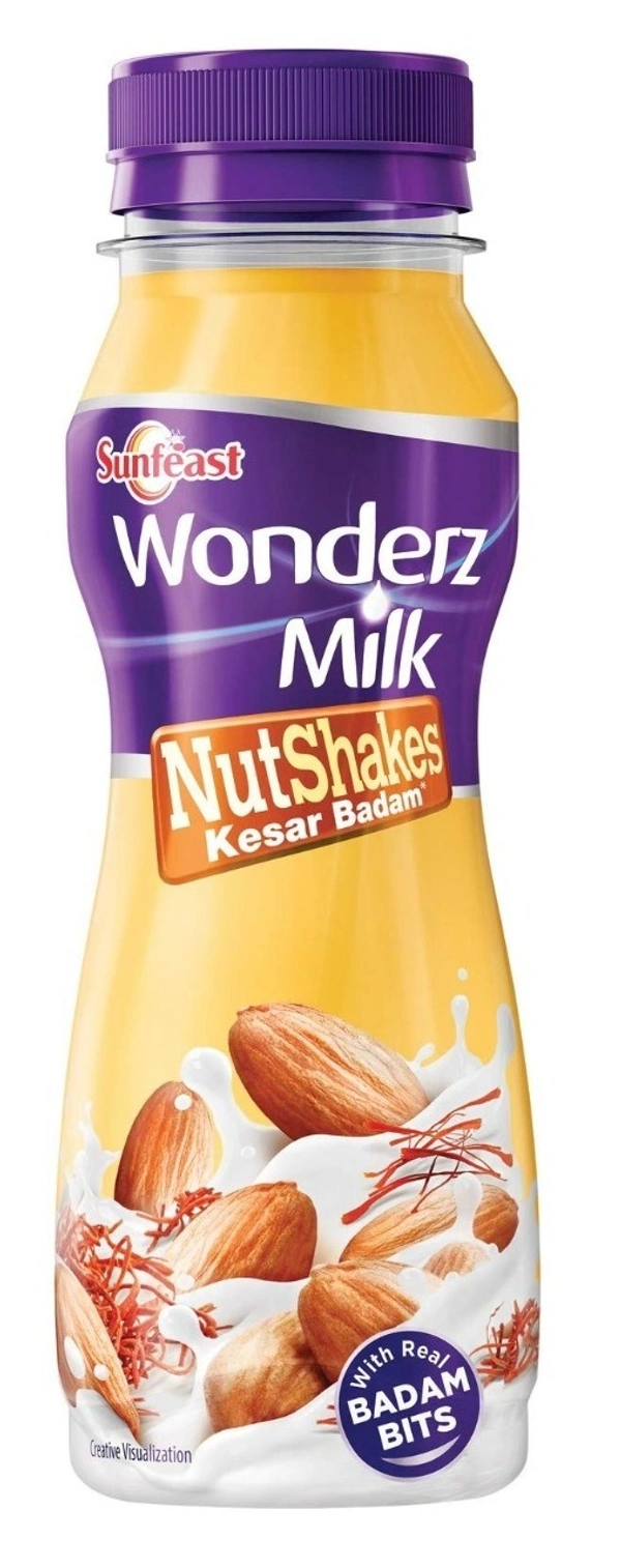 Sunfeast Wonders Milk Badam 180ml - 180ml