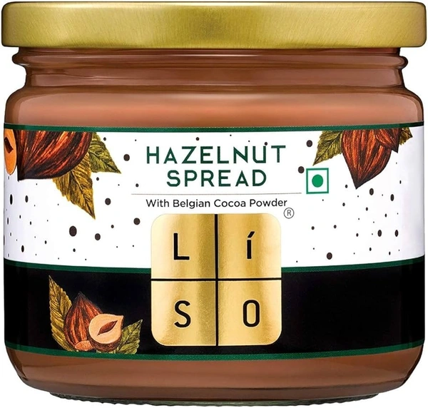 Liso Hazelnut Spread With Belgian Cocoa Powder, 290g - 290g