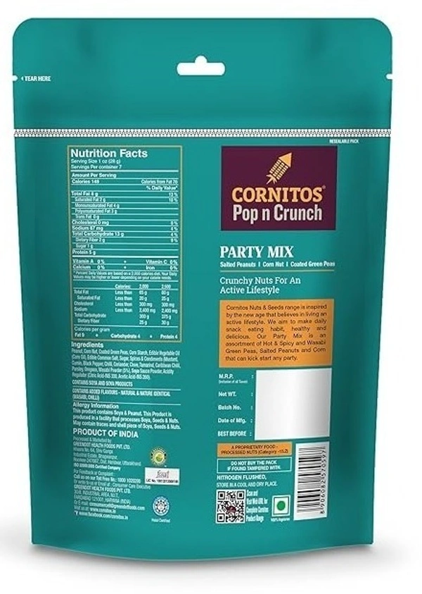 Cornitos Party Mix, 200g - 200g