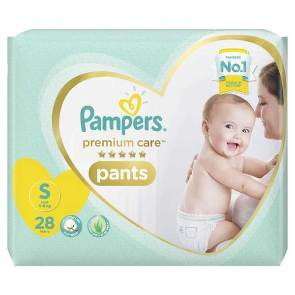 Pampers Premium Care Pants Small - 28 Nos - 28 Nos