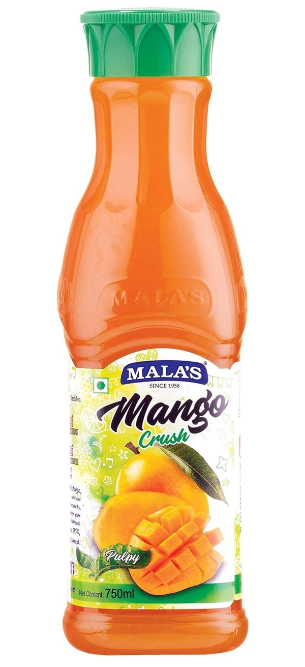 Mala's Mango Crush 750ml - 750ml