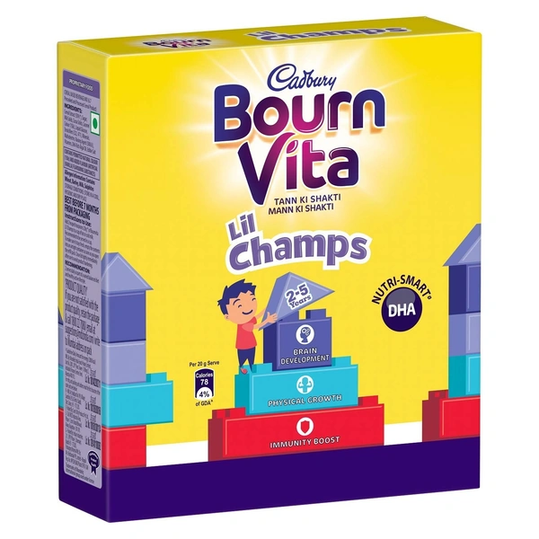 Bournvita Little Champs Health Drink, 200gm - 200g