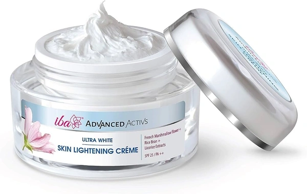 Iba Advanced Activs Ultra White Skin Lightening Cream, 50g - 50g