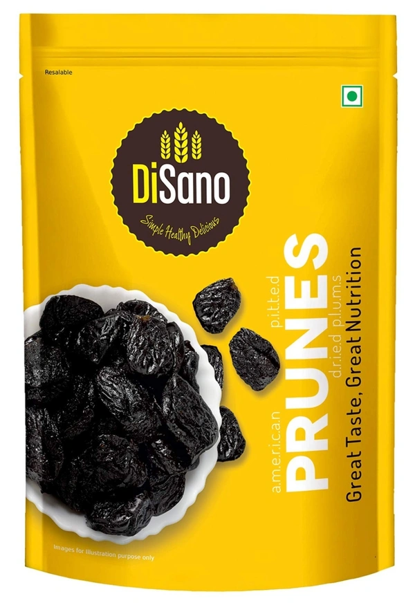 Disano American Pitted Prunes, 200g - 200g