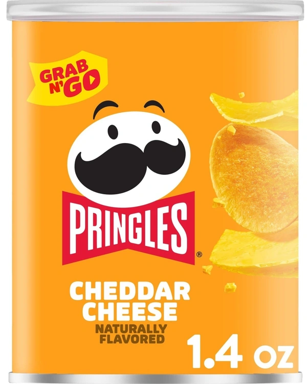 Pringles Grab and Go Cheddar Cheese 40 g - USA, 40g