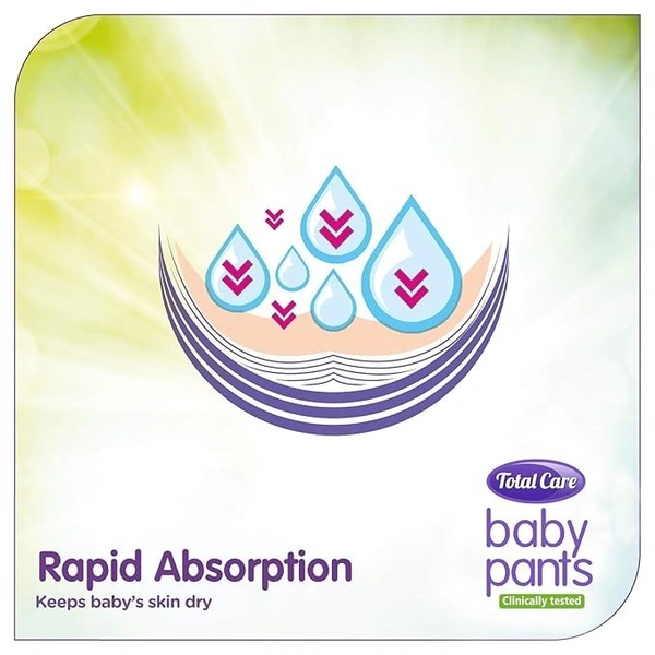Himalaya Total Care Baby Pants Medium 9 Pantss, 9 pants