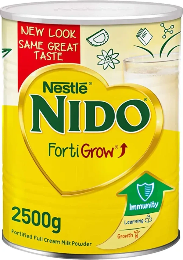 Nestle Nido Fortified Full Cream Milk Powder - 2.5 kg - 2-5-kg
