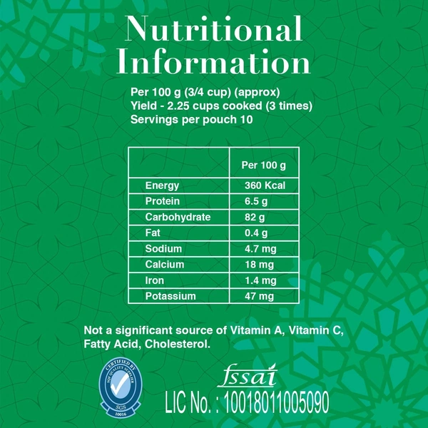 India Gate Jeera Rice Green, 1 kg - 1 kg