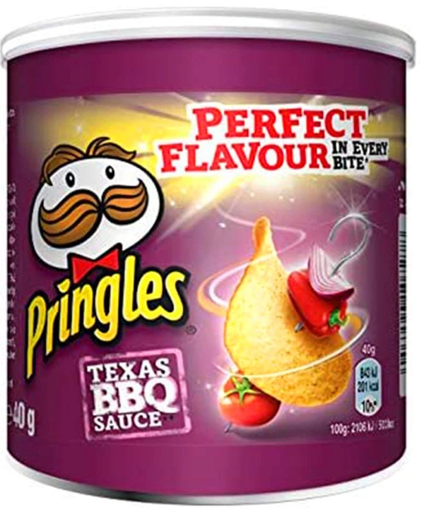 pringles Pringles Texas BBQ Sauce Chips Pop & Go, 40 g - USA, 40g