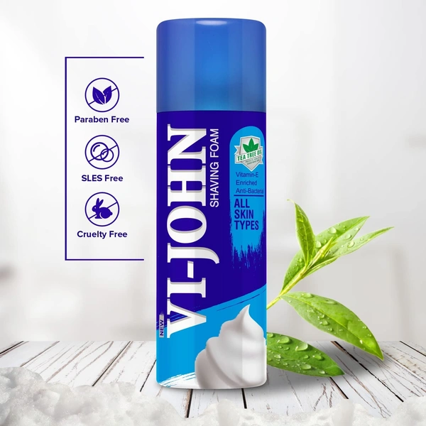 Vi-john Vi-John Shaving Foam All Skin Type, 50g - 50g