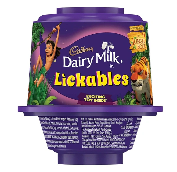 Cadbury Diary Milk Lickables Chocolate Bar, 13g - 13g