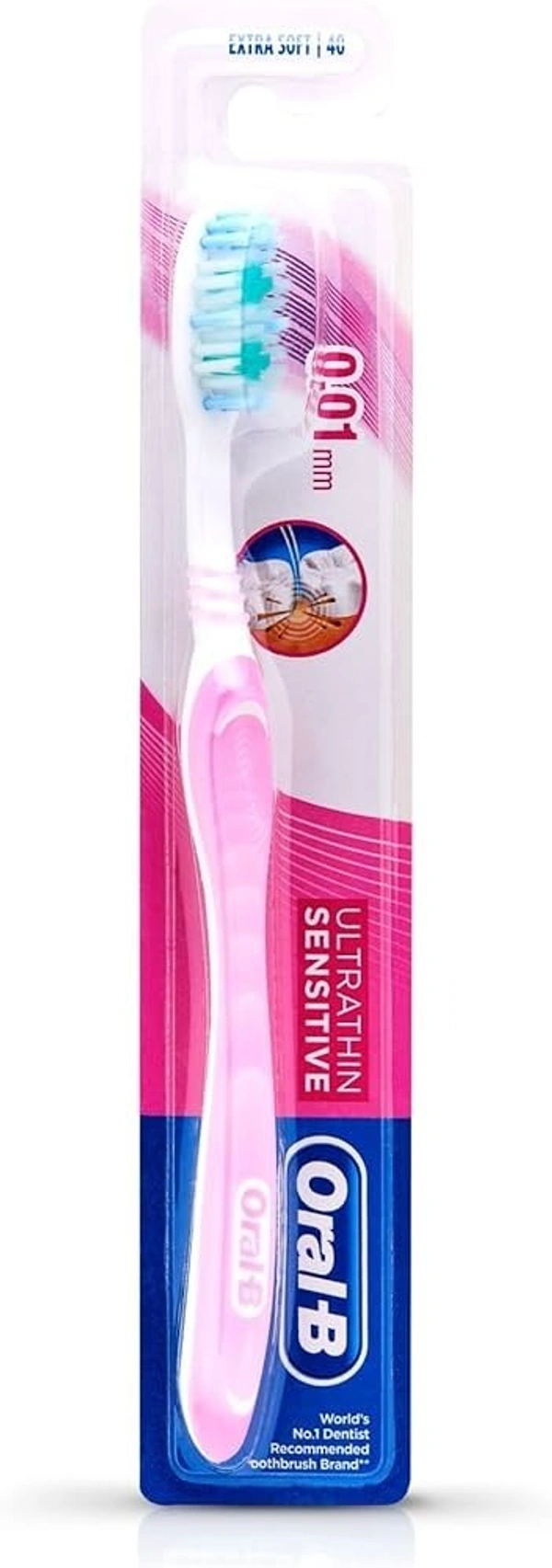 Oral-B Toothbrush Ultrathin Sensitive Extra Soft Toothbrush, 1 pcs - 1 pcs