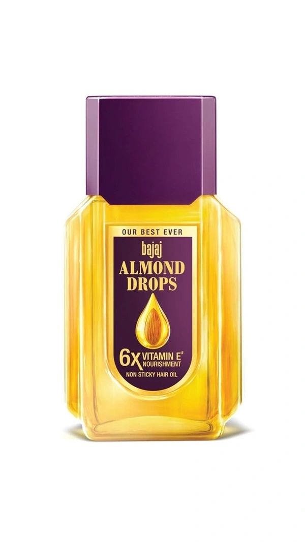 Bajaj Almond Drops Non Sticky Hair Oil, 50 ml - 50 ml