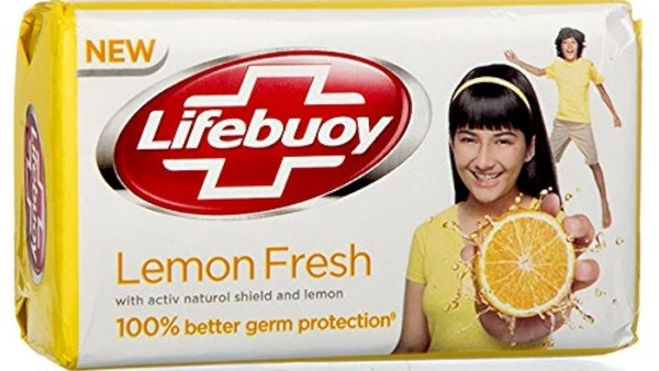 Lifebuoy Bathing Soap Lemon Fresh Germ Protection, 47g - 47g