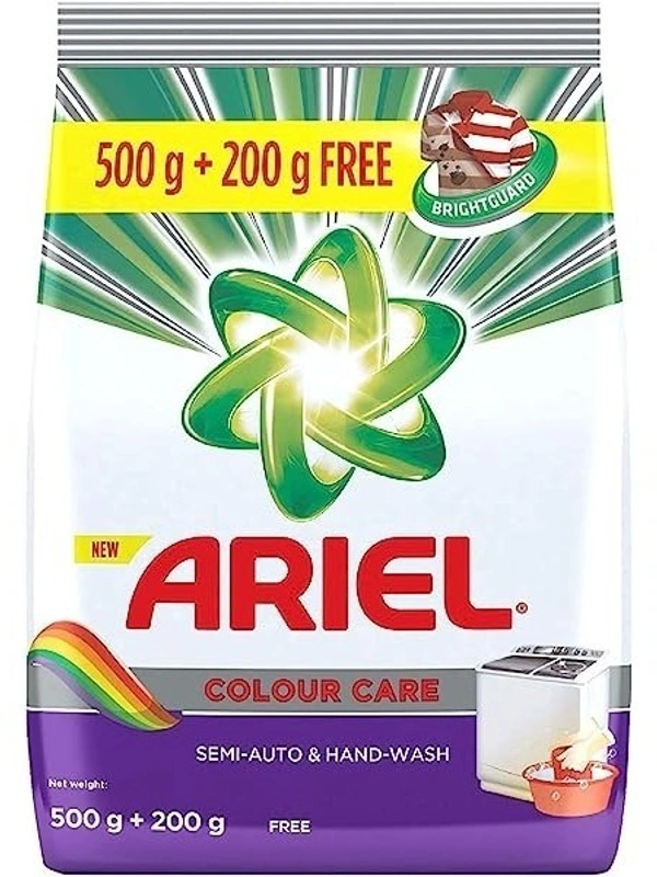 Home Care Ariel color Care Sem-Automatic Washing Machine& Hand Wash Detergent Powder Pouch, 700g - #REF!
