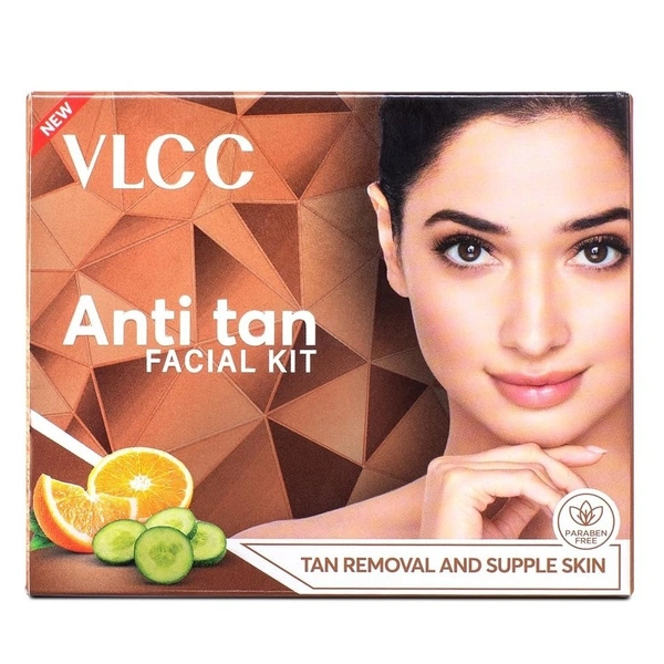VLCC Anti Tan Facial Kit, Fights Sun Tan, 60 gm - 60g