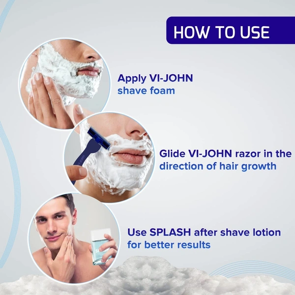 Vi-john Vi-John Shaving Foam All Skin Type, 50g - 50g