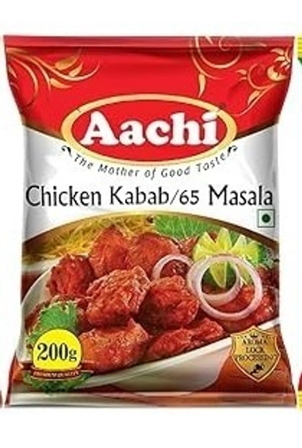 Aachi Chicken Kabab / 65 Masala Pouch, 50g - 50g