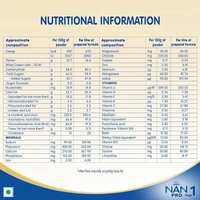 Nestle Nan Pro Infant Formula 1 Tin, 400g - 400g