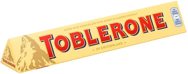 Toblerone Toblerone Swiss Milk Chocolate With Honey Almond Nougat 100g - 100g