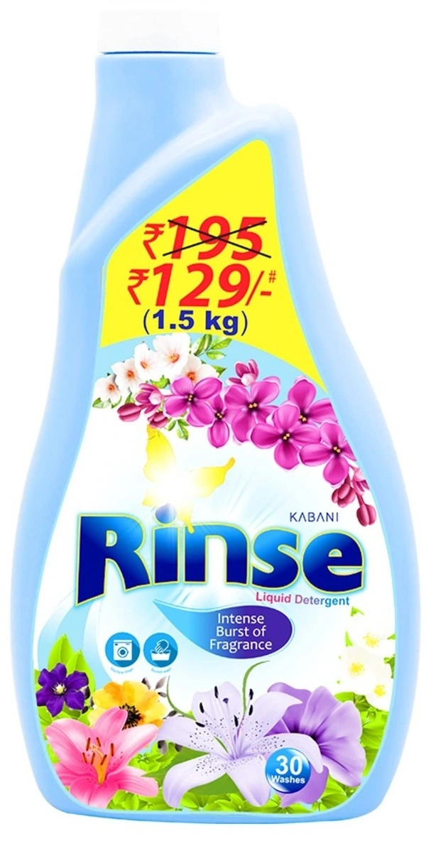 Rinse Liquid Detergent  Can, 1.5 kg - 1.5 kg