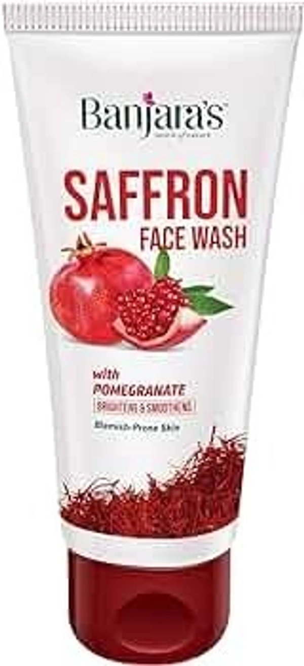 Banjara's Banjaras Saffron Face Wash With Sandal Oily Skin, 50ml - 50ml