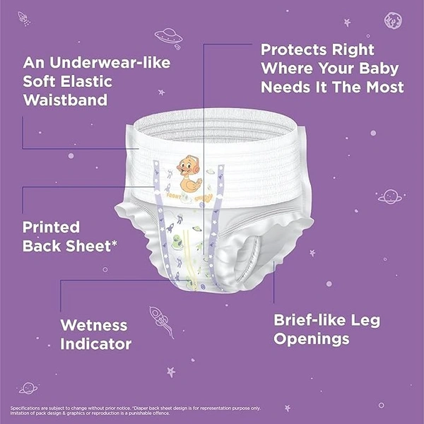 Snuggy Diaper& Pants Large 34 Pants, 34 pants