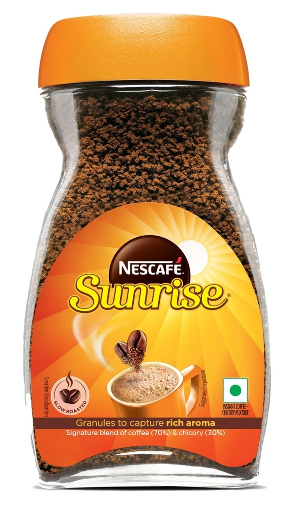 Nescafe Sunrise Rich Aroma Instant Coffee 100g Jar - 100g