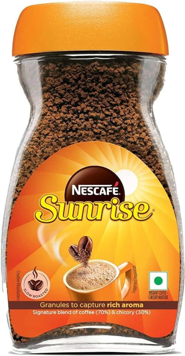 Nescafe Sunrise Rich Aroma Instant Coffee 200g Jar - 200g