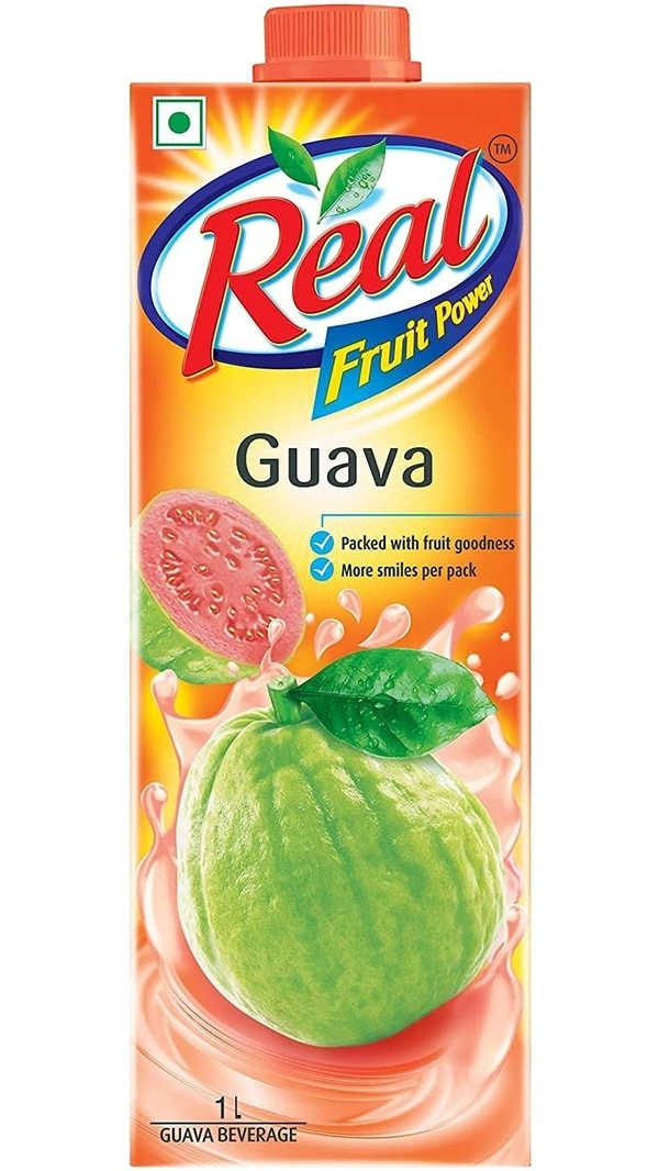 Real Fruit Power Juice, Guava, 1L - 1L