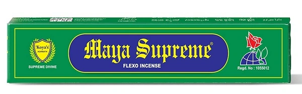 Maya Supreme Flexo Incense Sticks, 50 pcs - 1 Pack