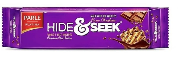 Parle Platina Hide& Seek Chocolate Chips Biscuits, 120g - 120g