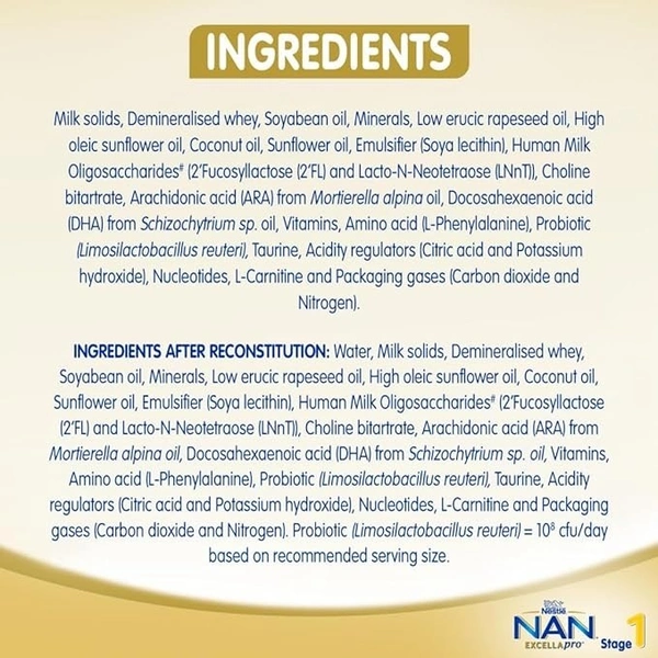Nestle Nan Excellapro Infant Formula Powder, 400g - 400g