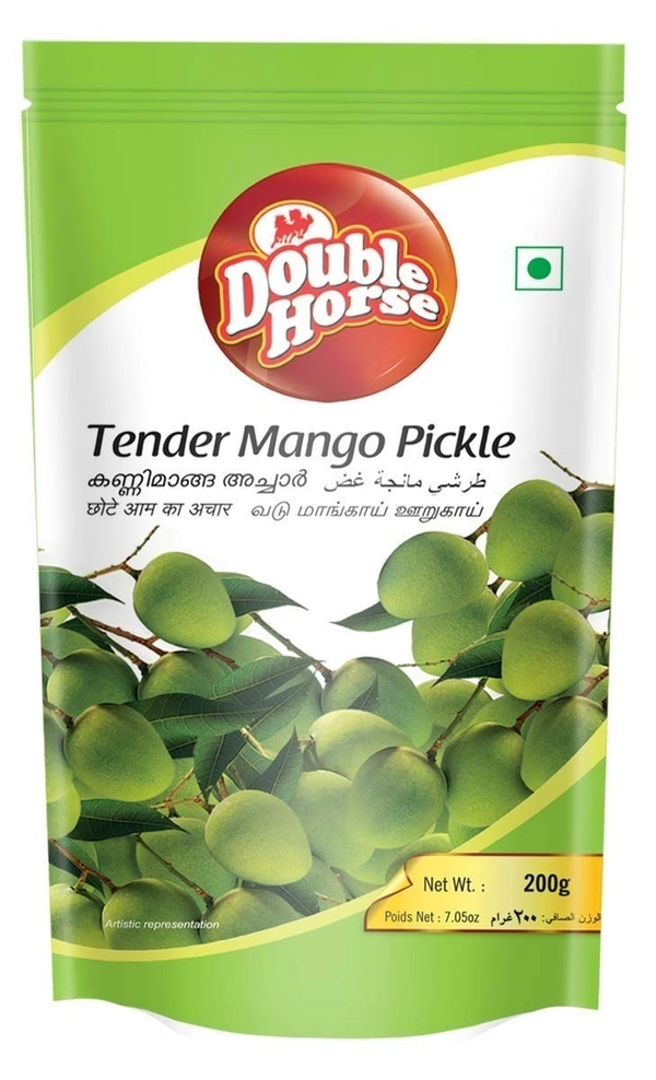 Double Horse Tender Mango Pickle, 200g - 200g