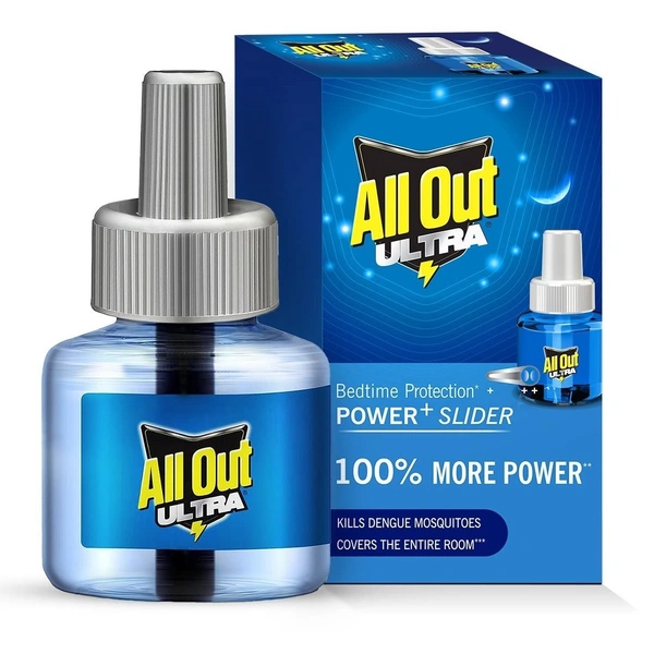 All Out Ultra Liquid Vaporizer Mosquito Repellent Refill - 45 ml - 45ml